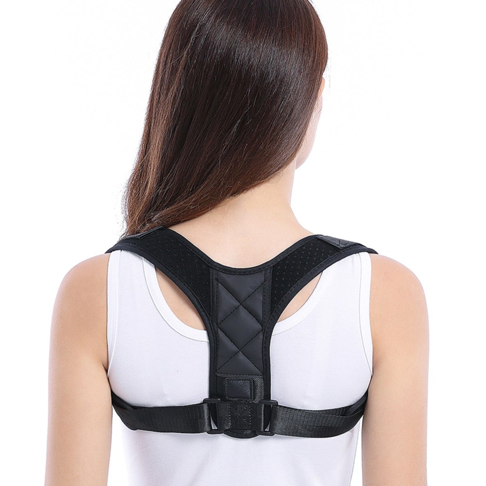 Cinturón corrector de postura de espalda médica ajustable 