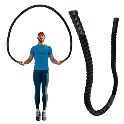 Heavy Weighted Jump Rope Crossfit and Muscle Building Fitness Rope