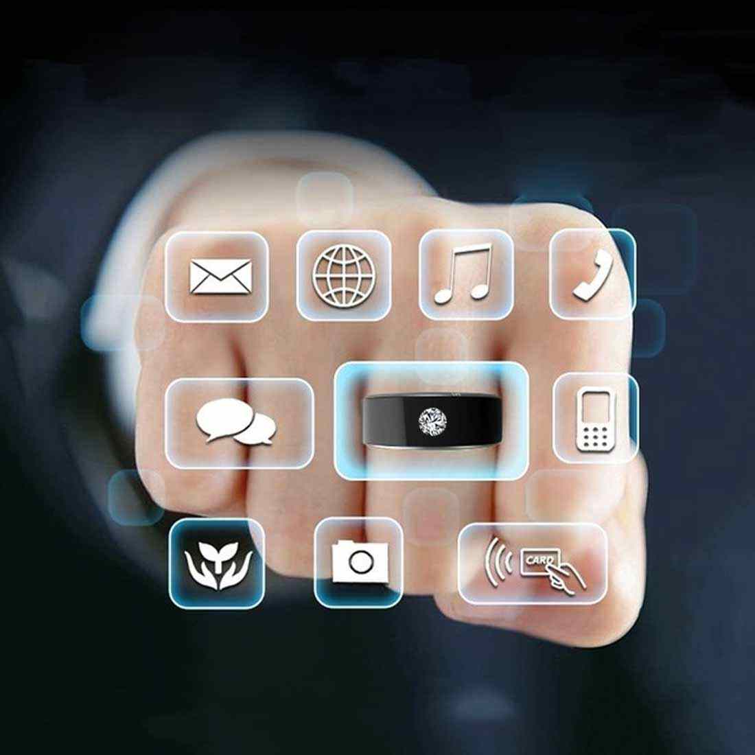 Anillo inteligente NFC multifuncional inteligente