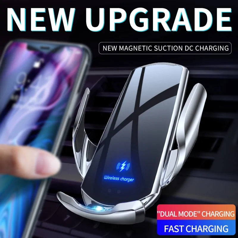 Wireless Phone Holder Car Charger