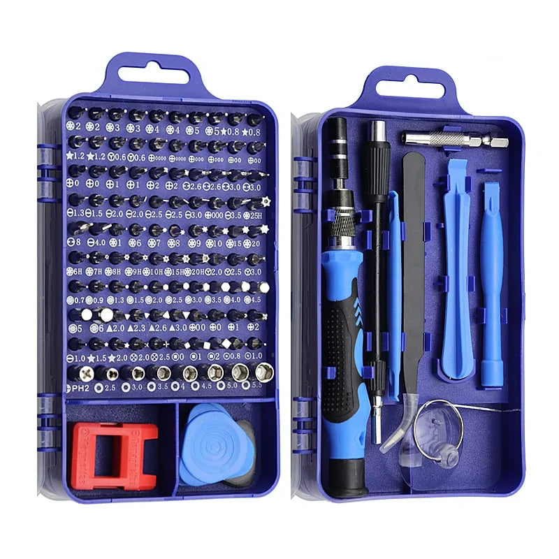 Precise: 115-in-1 Insulated Precision Screwdriver Set for PC, Mobile Phone, and Device Repair
