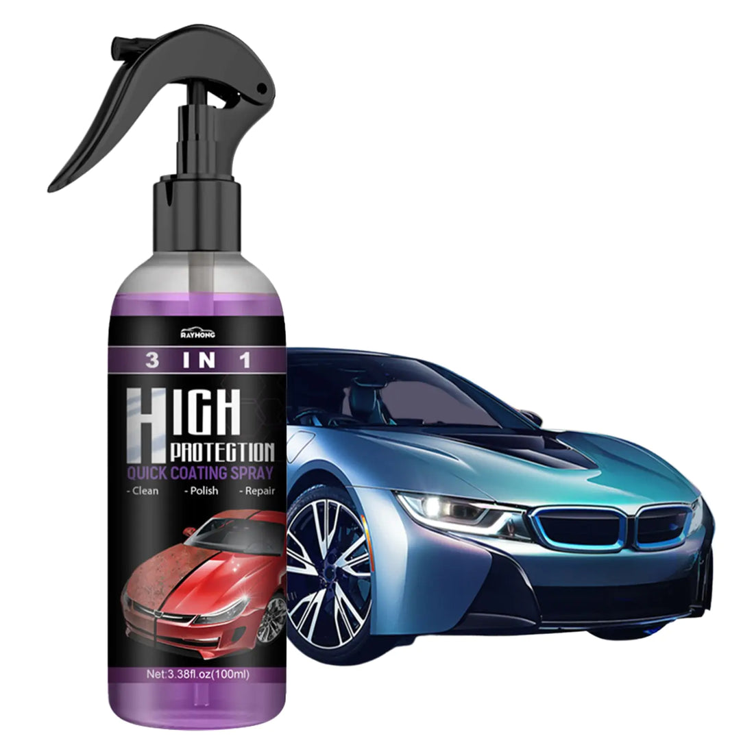 Spray de recubrimiento rápido para automóviles