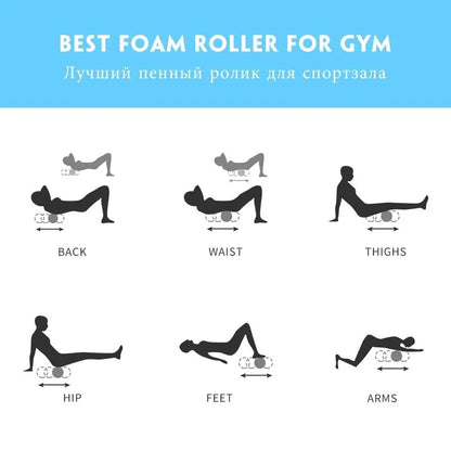 Yoga Column Foam Roller: Gym Fitness and Massage Tool